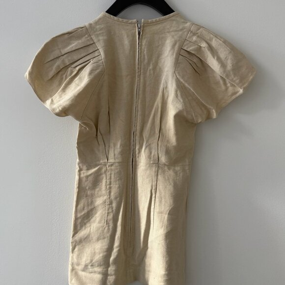 ÉTOILE ISABEL MARANT Linen-Blend Dress Size 0 - Picture 2 of 2